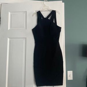 Emerald sundae black formal dress